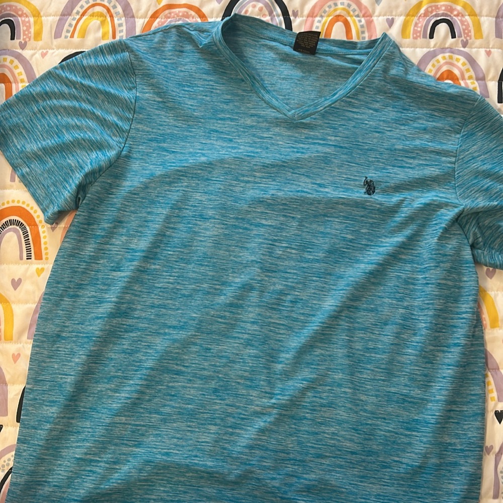 Ralph Lauren Blue Short Sleeve Polo